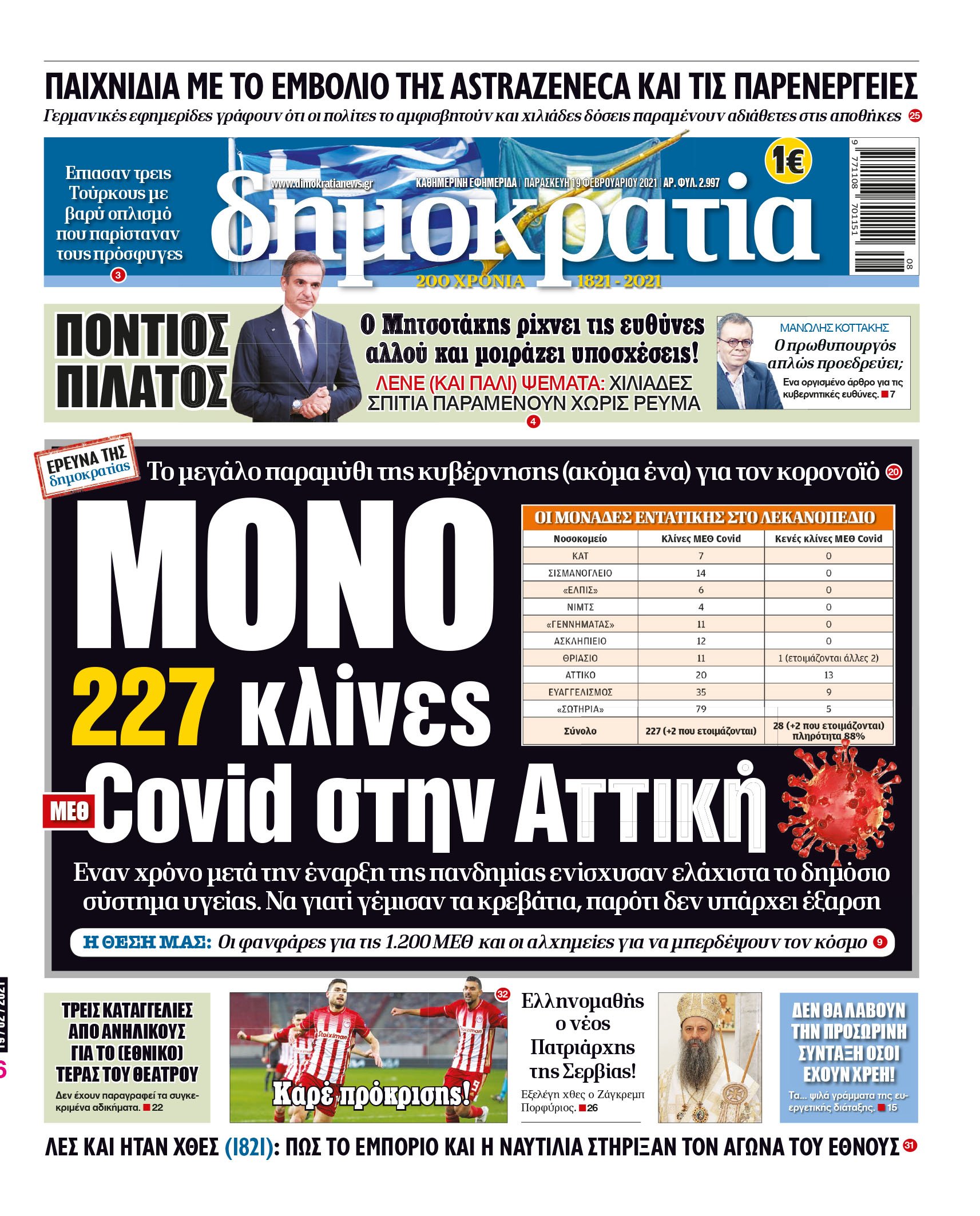 Παρασκευή 19.02.2021