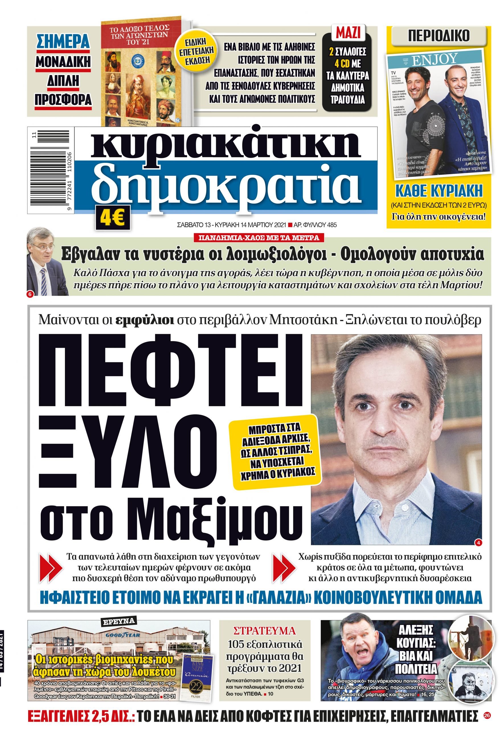 Κυριακή 14.03.2021