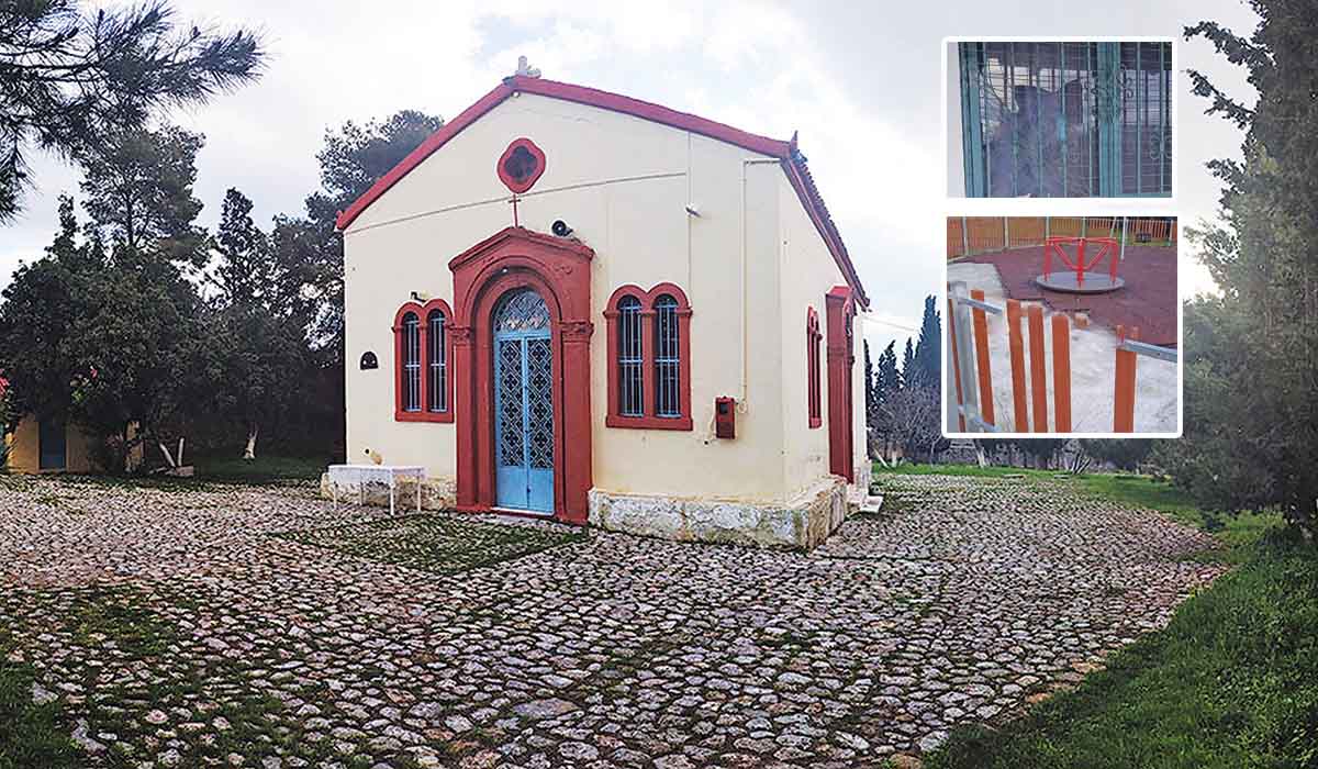 Βάνδαλοι έσπασαν εκκλησία στη Χαλκίδα