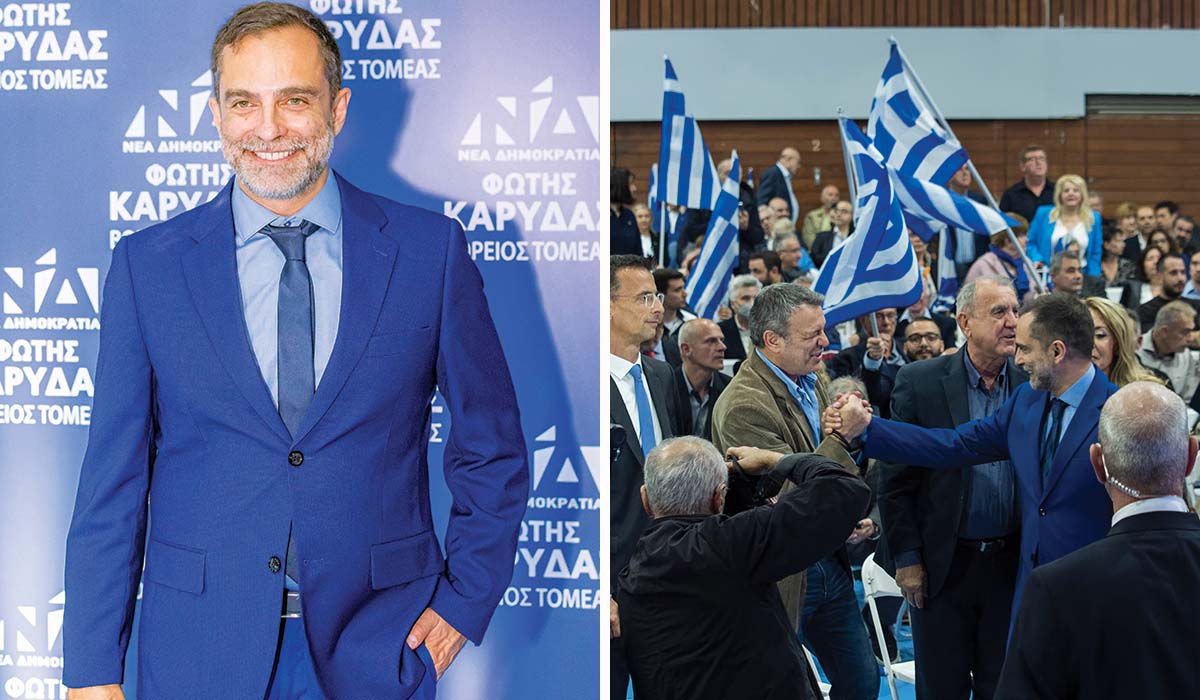 Eντυπωσιακή ομιλία του Φώτη Καρύδα στο κατάμεστο ΟΑΚΑ